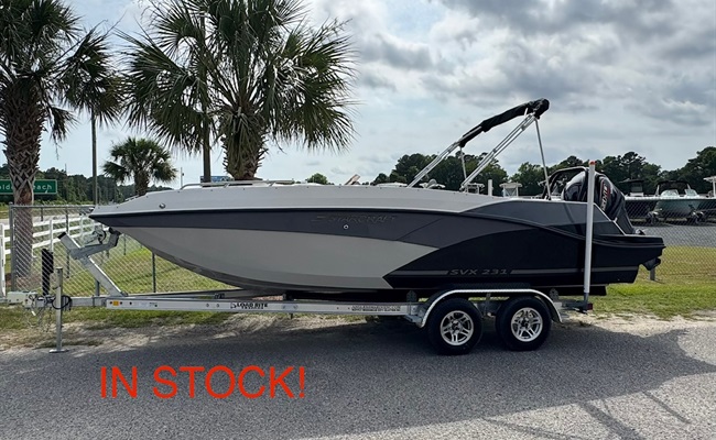2026 Starcraft SVX 231 DH Charcoal/Black/Quicksilver